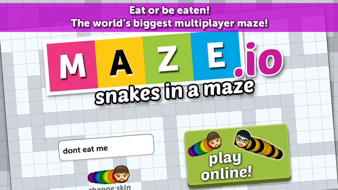 Maze.io - Snakes in a Maze!! Screenshots