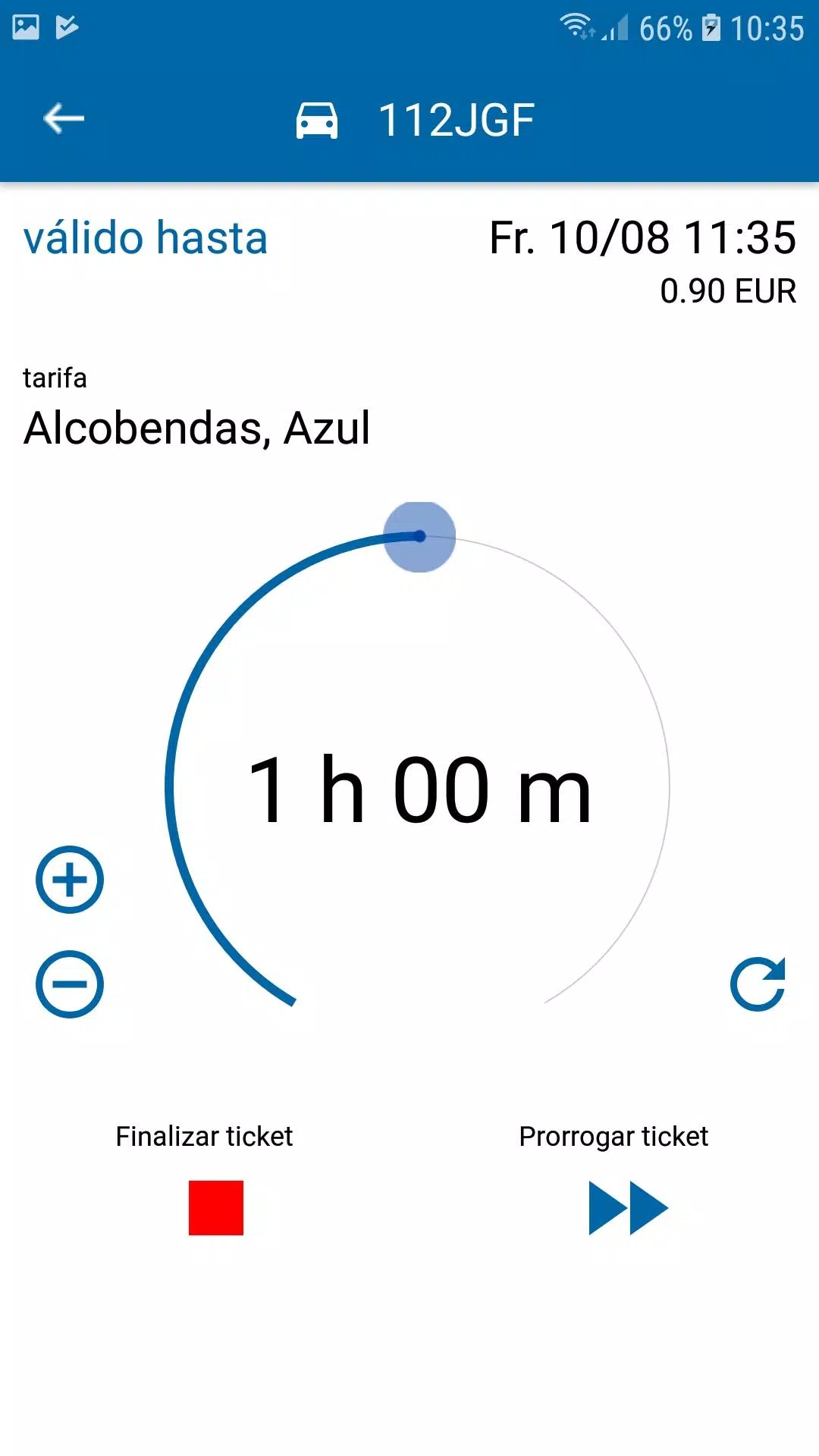 PRESTOPARKING app zona azul Screenshots