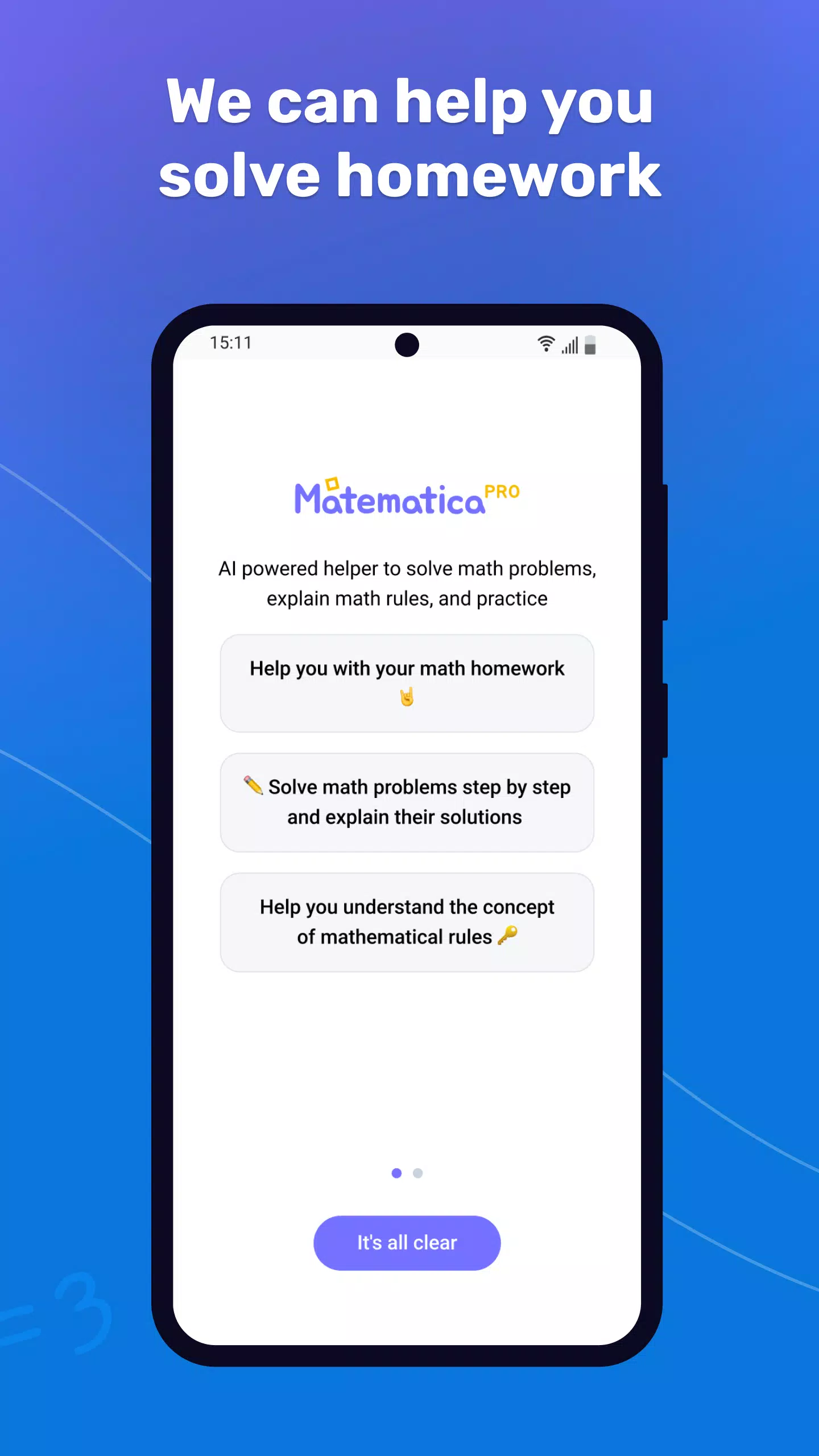 Mat Pro -Solving math problems Screenshots
