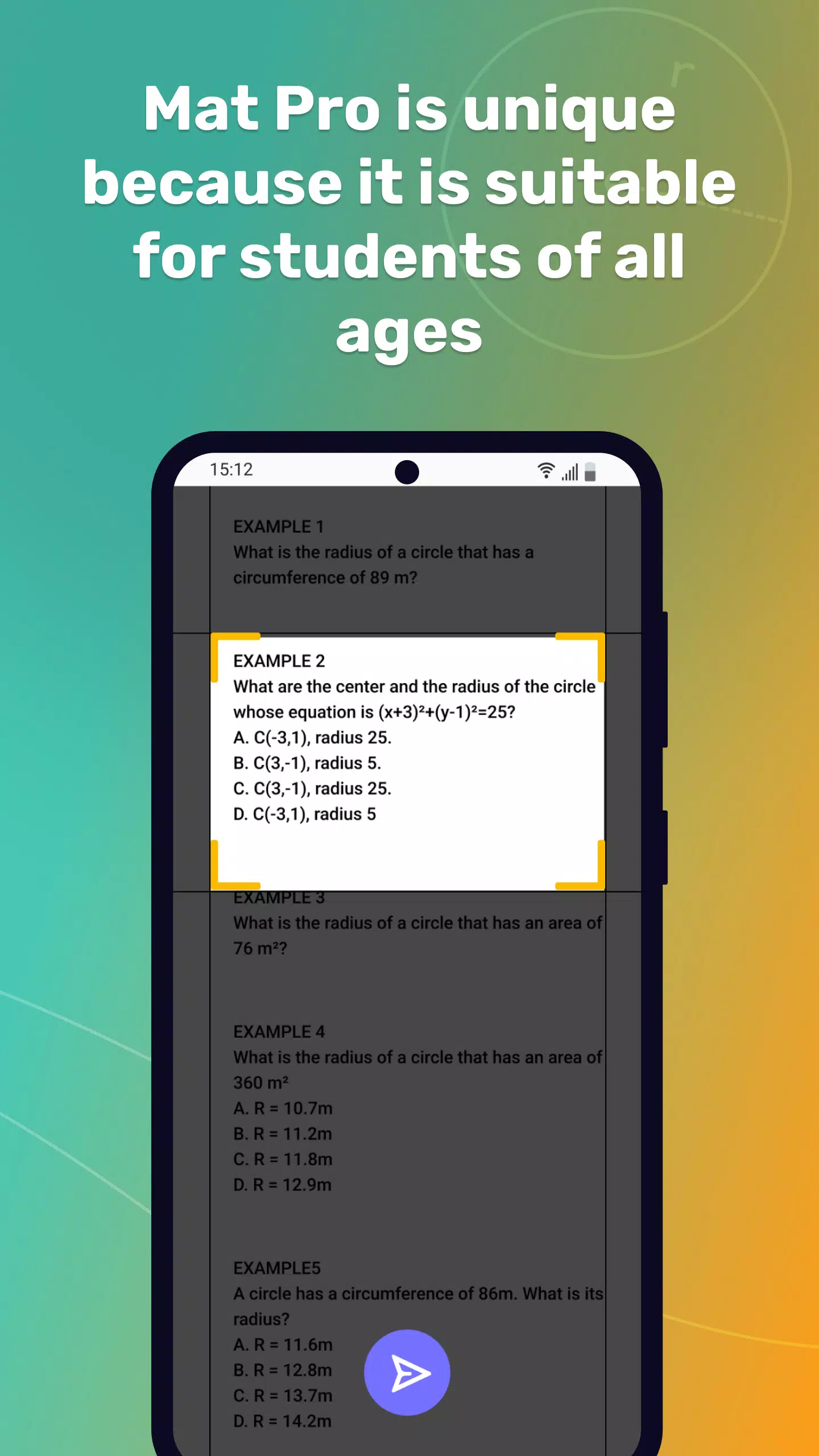 Mat Pro -Solving math problems Screenshots