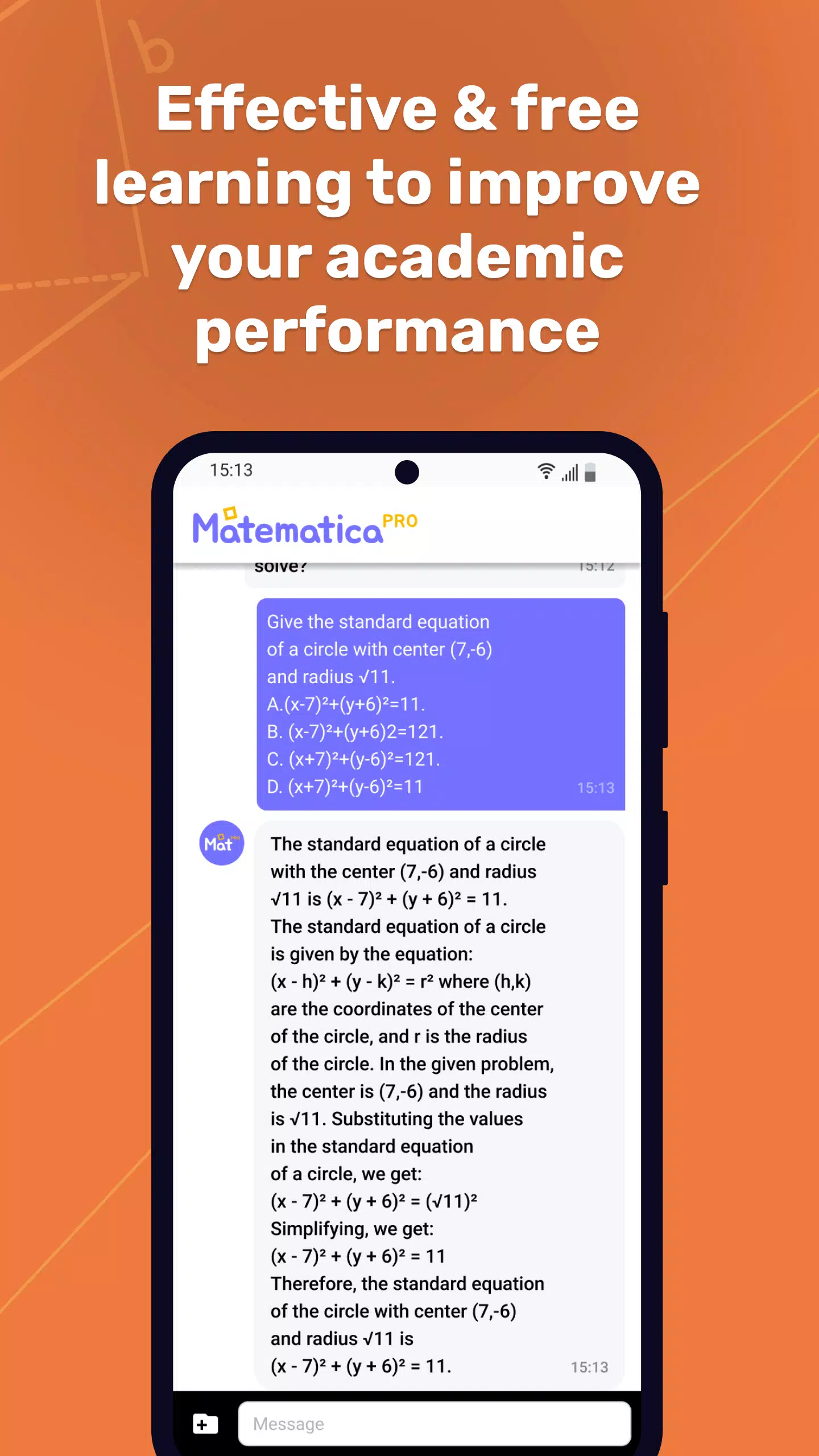 Mat Pro -Solving math problems Screenshots
