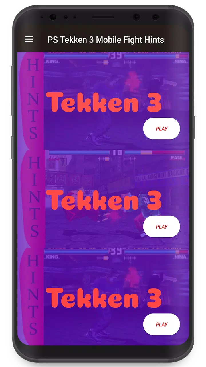 PS Tekken 3 Mobile Fight Game Hints Screenshots