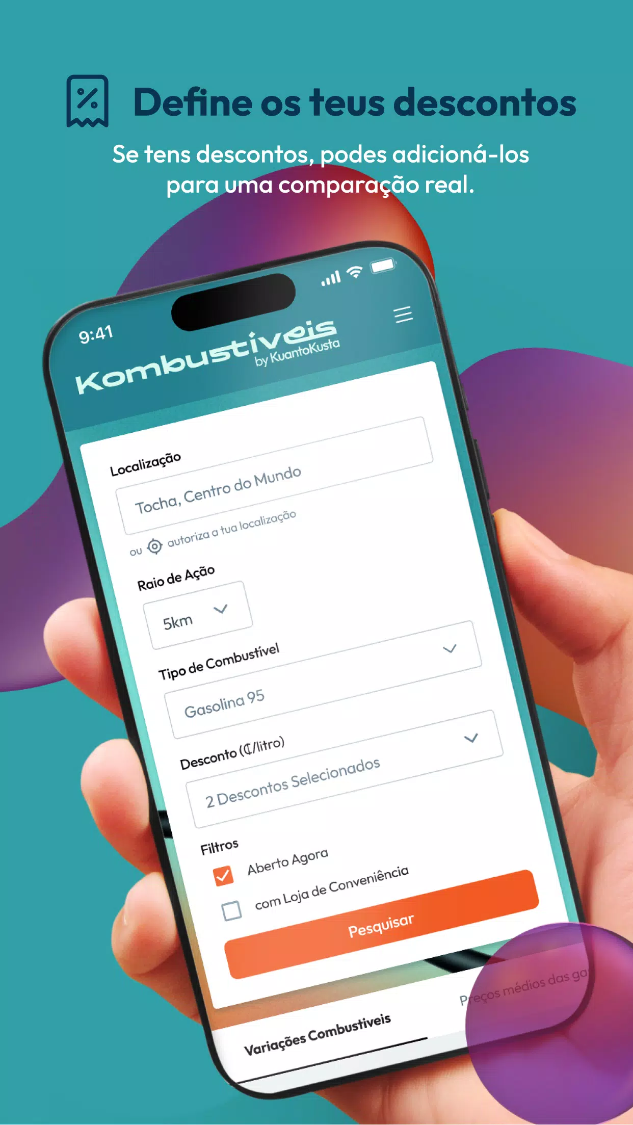 Kombustíveis Screenshots