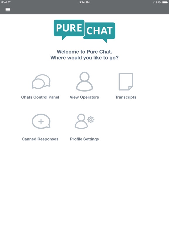 Pure Chat : Live Website Chat iPad Screenshots