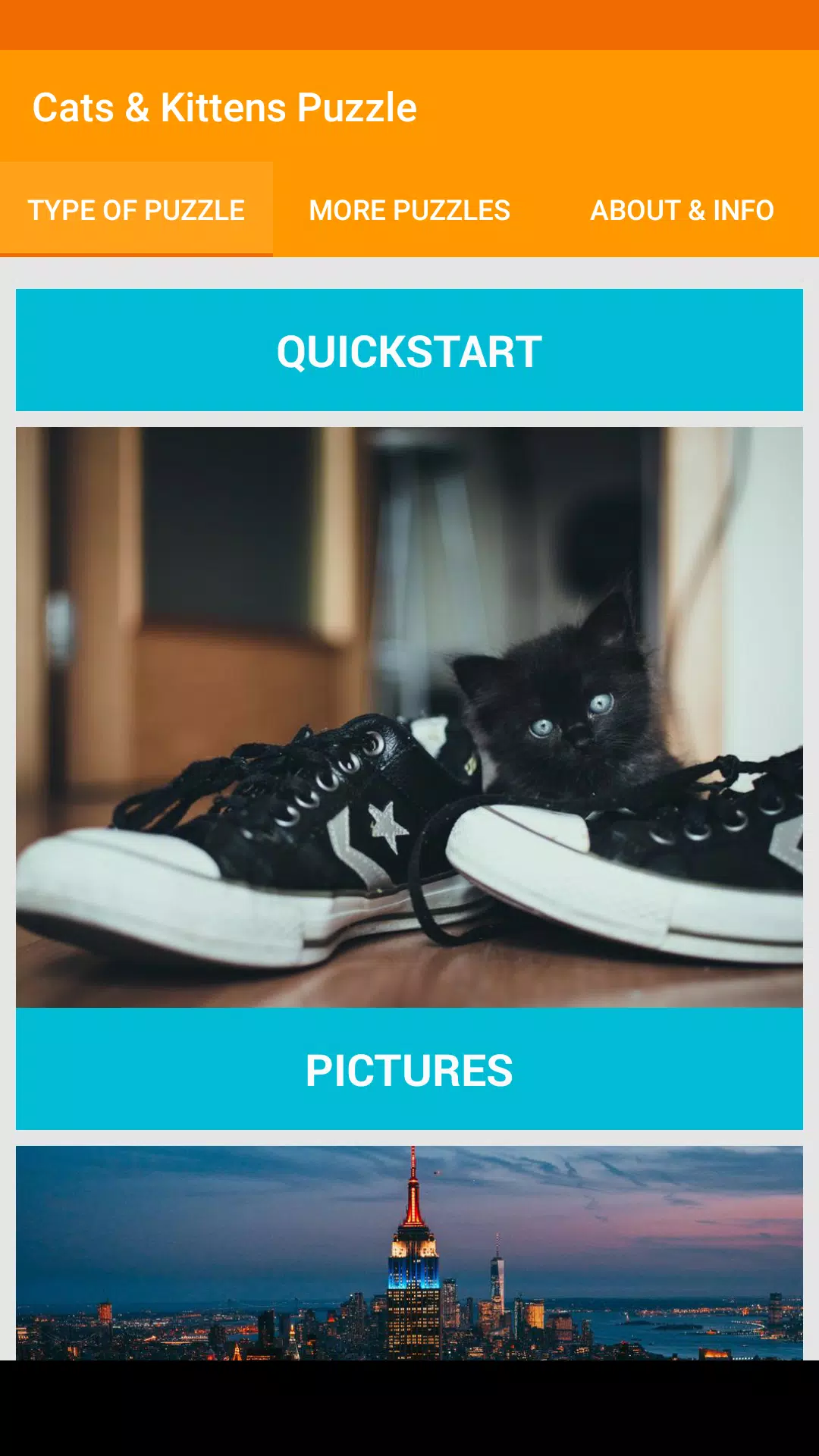 ภาพหน้าจอของ Cats & Kitten Puzzle