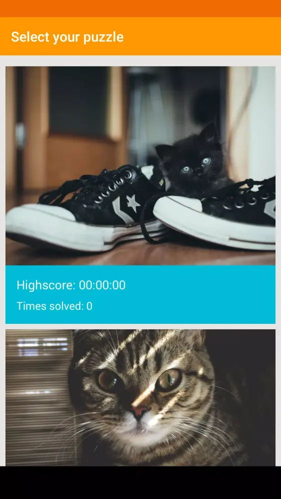 Cats & Kitten Puzzle Screenshots