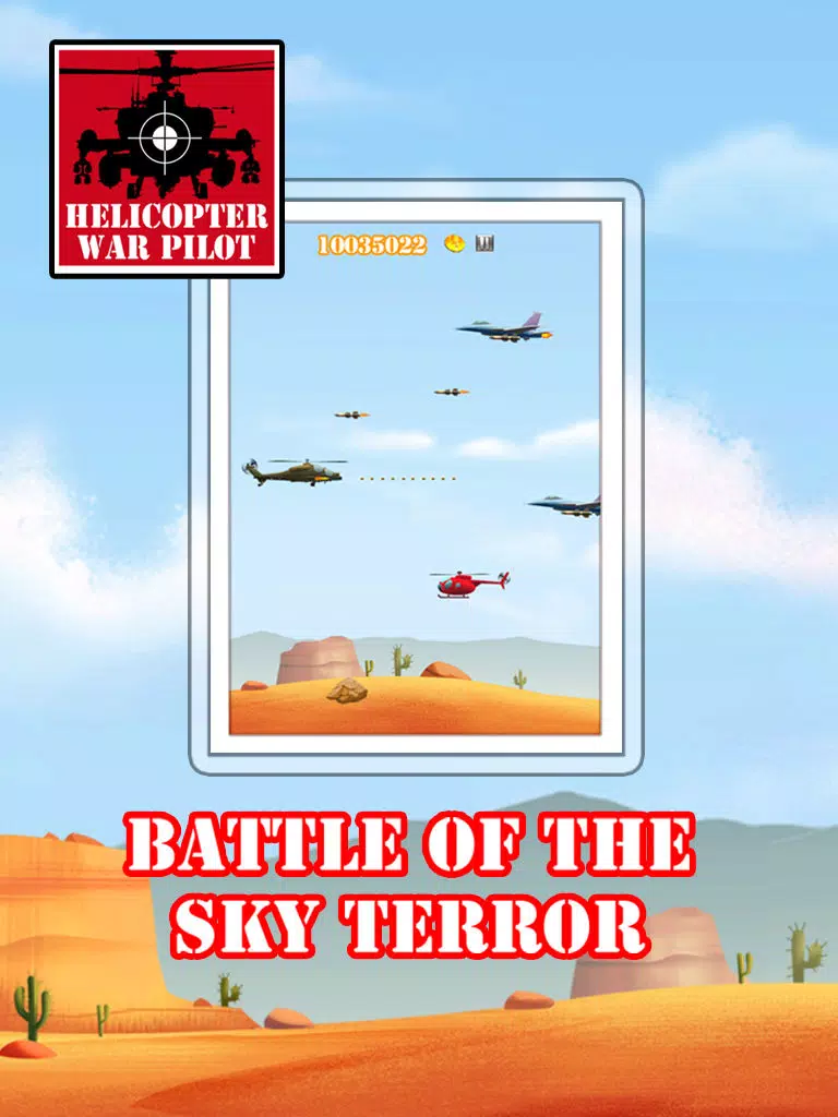 Helicopter War Pilot – Ultimate Flying & Shooting Action Game in the Skies iPad Screenshots