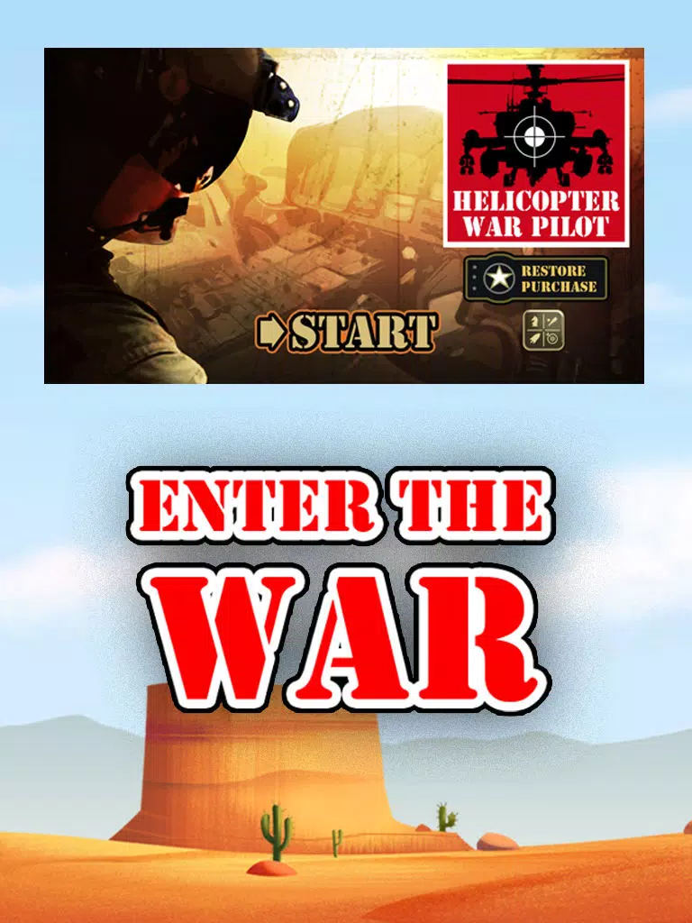 Helicopter War Pilot – Ultimate Flying & Shooting Action Game in the Skies iPad Screenshots