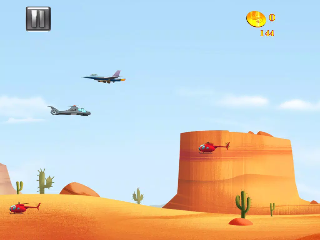 Helicopter War Pilot – Ultimate Flying & Shooting Action Game in the Skies iPad Screenshots