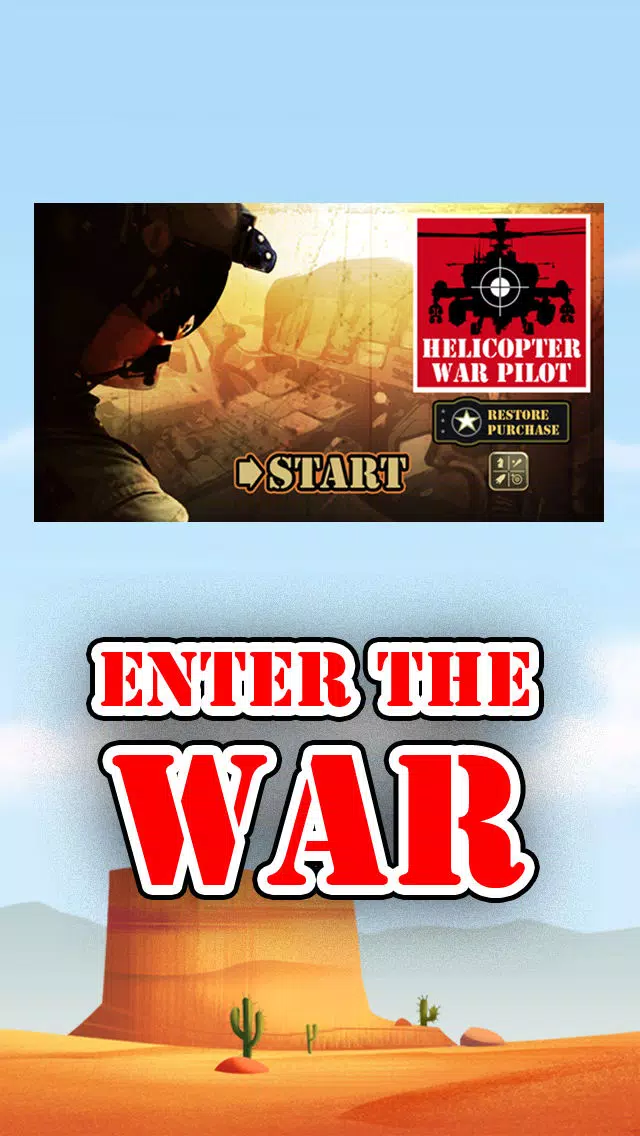 Helicopter War Pilot – Ultimate Flying & Shooting Action Game in the Skies Screenshots
