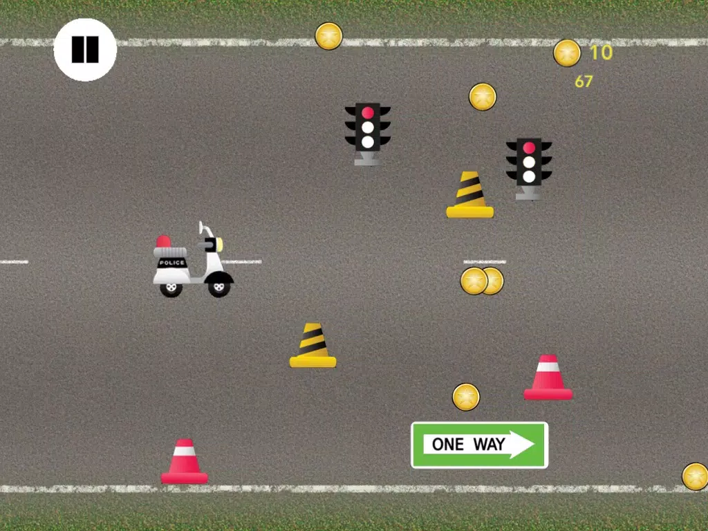 Capturas de tela do Adventurous Police Chasing – Auto Car Racing on the Streets of Danger iPad 
