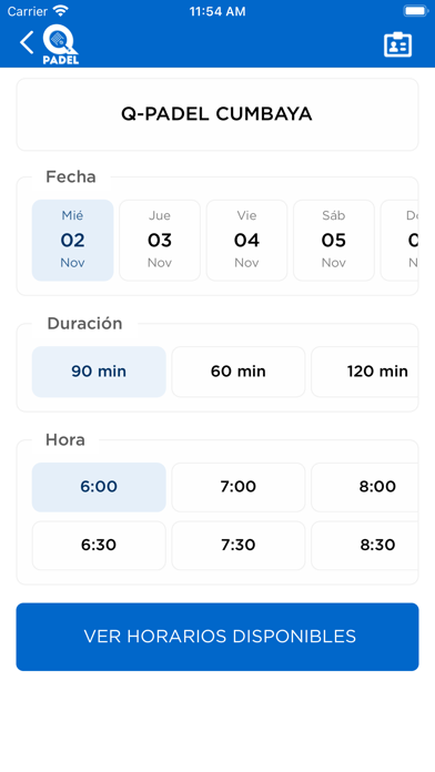 Q-Padel Screenshots