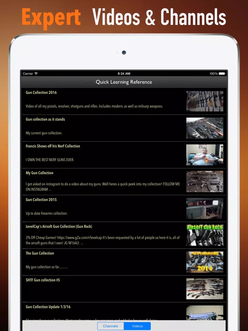 QRC281WPGunColletion iPad Screenshots