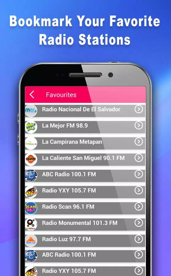 Screenshot di Radio El Salvador El Salvador