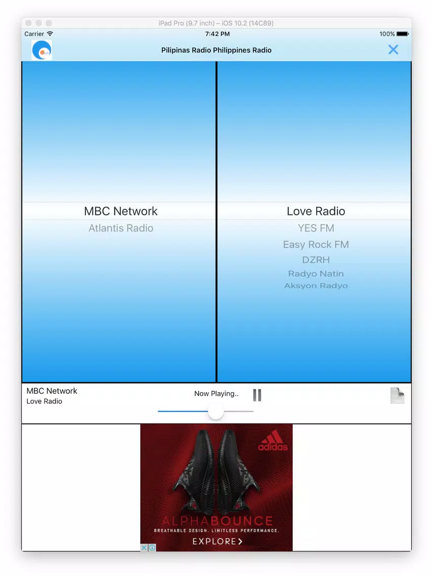 Pilipinas Radio Philippines Radio iPad Screenshots
