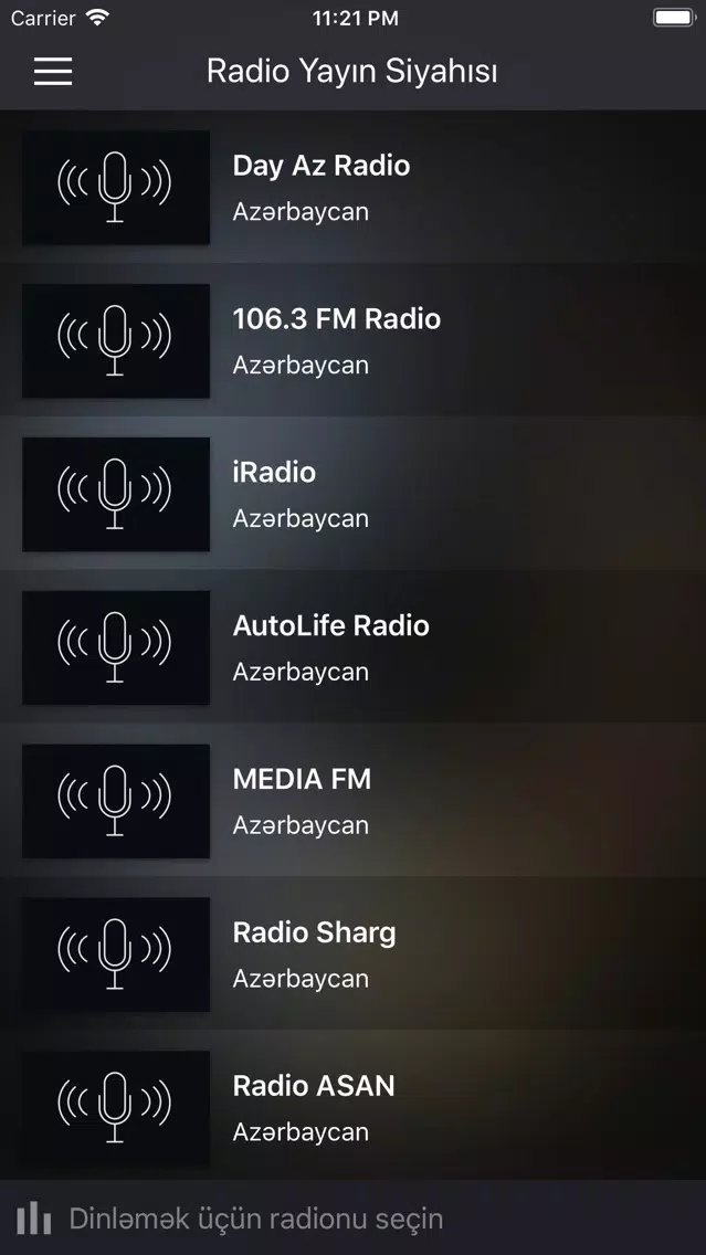 Azərbaycan Radio (Azerbaijan) Screenshots
