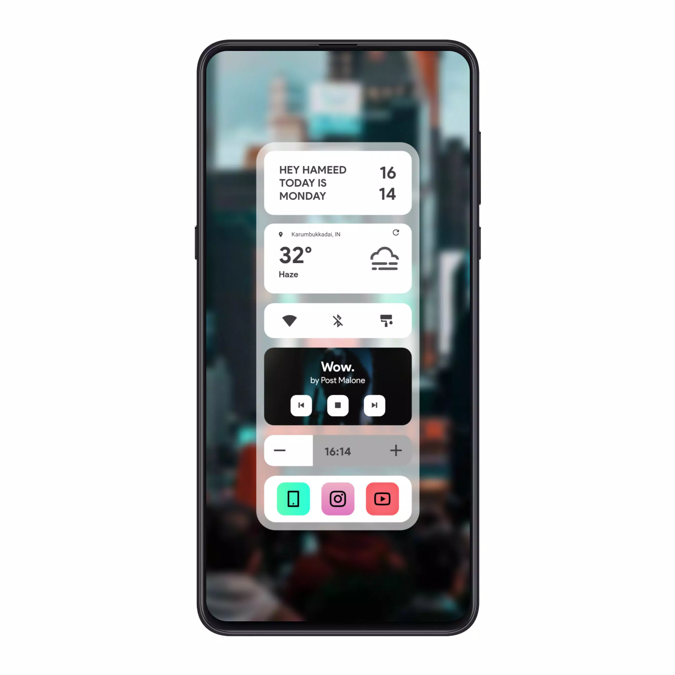 Raven KWGT Screenshots