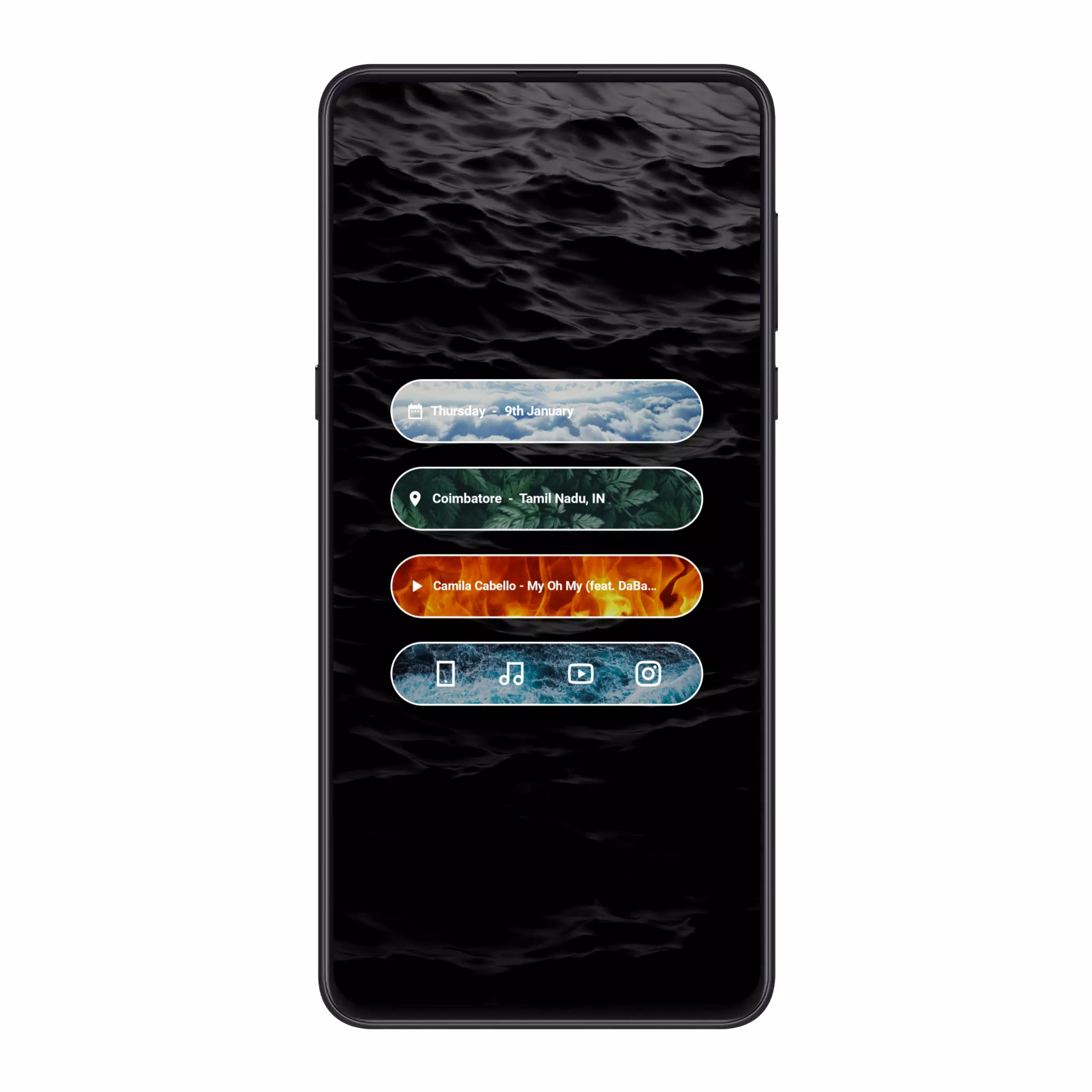 Raven KWGT Screenshots
