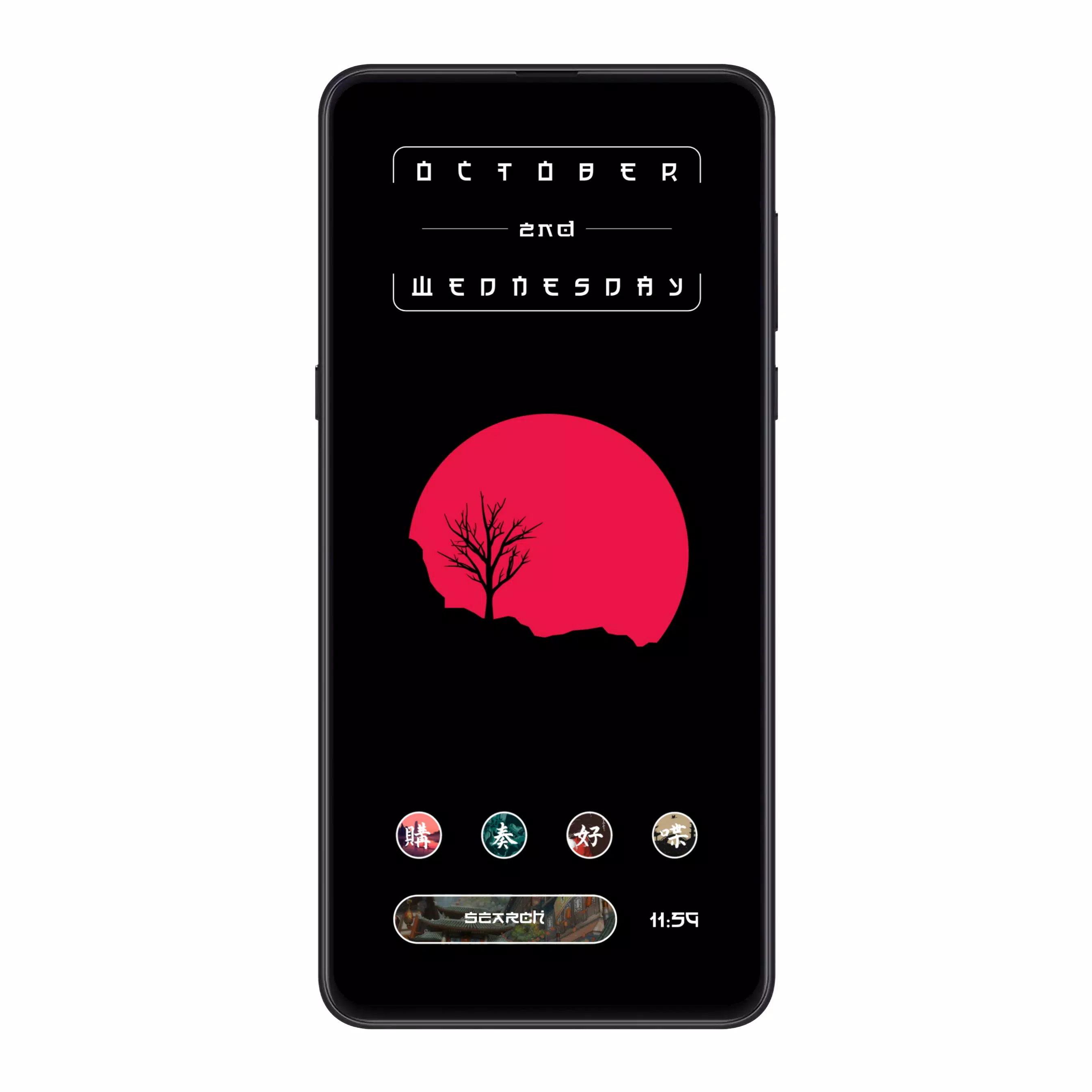 Raven KWGT Screenshots