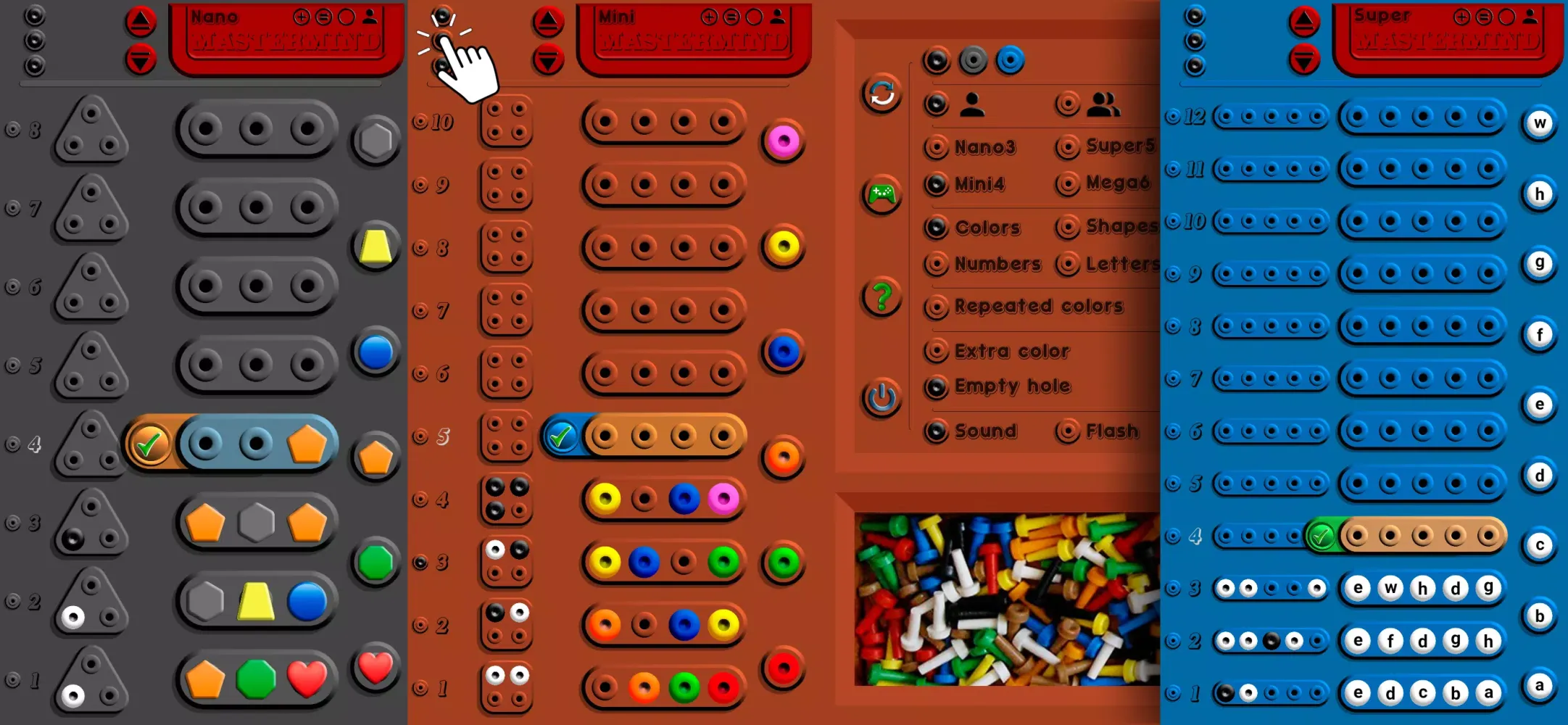 Classic Mastermind Screenshots