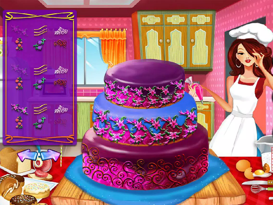 Realistic Wedding Cake Decor games cooking girl iPad Screenshots