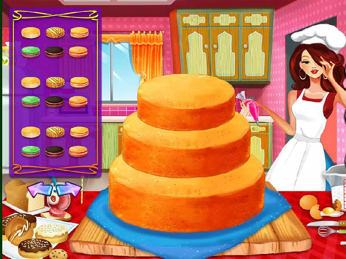 Realistic Wedding Cake Decor games cooking girl iPad Screenshots