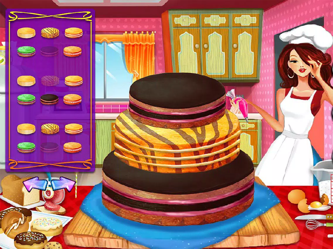 Realistic Wedding Cake Decor games cooking girl iPad Screenshots