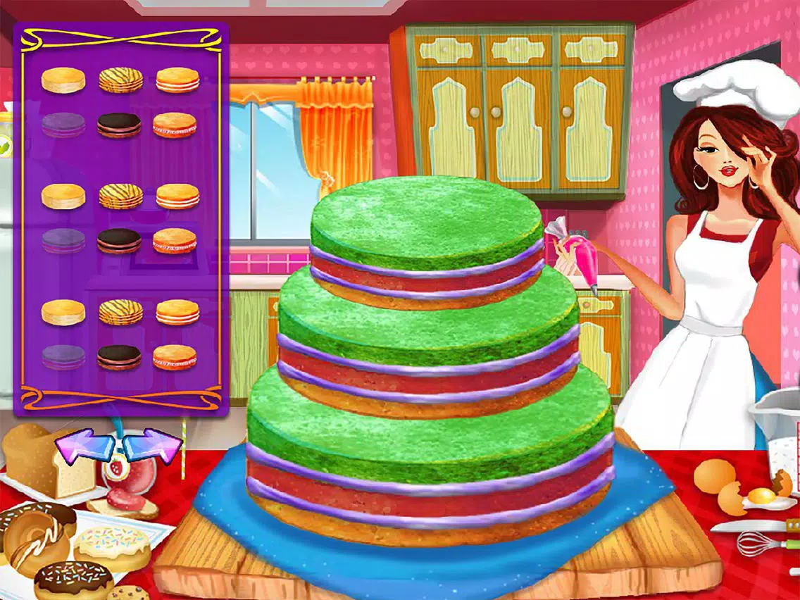 Realistic Wedding Cake Decor games cooking girl iPad Screenshots