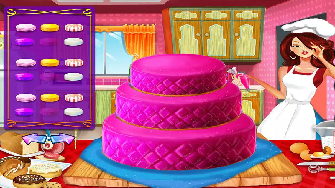 Realistic Wedding Cake Decor games cooking girl Screenshots