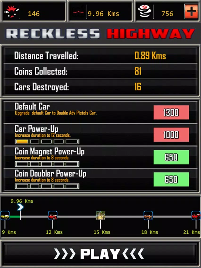 Capturas de tela do Reckless Highway - 3D Shooting And Racing Game iPad 
