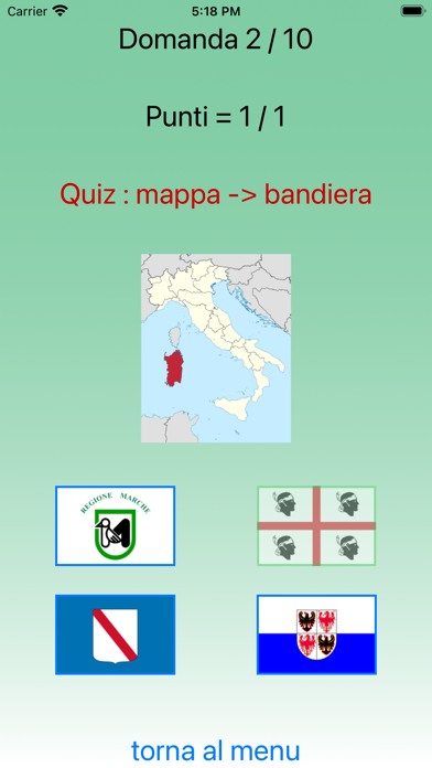 Regioni e provincie d'Italia Screenshots