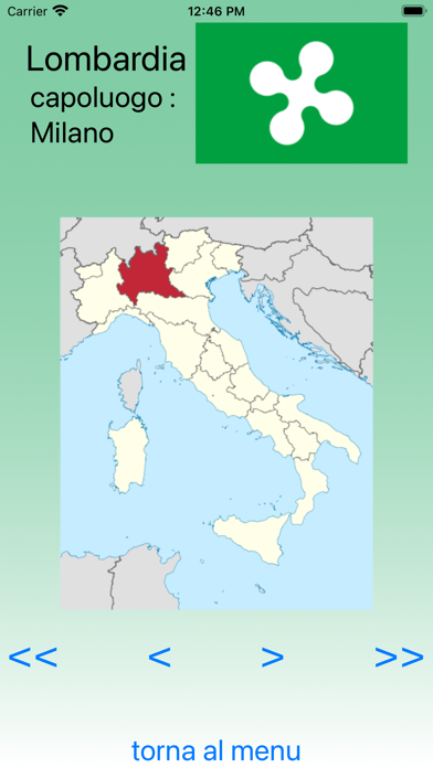 Regioni e provincie d'Italia Screenshots