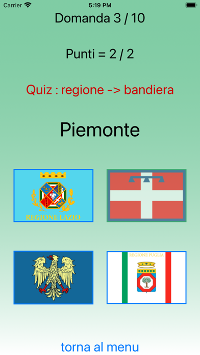 Regioni e provincie d'Italia Screenshots
