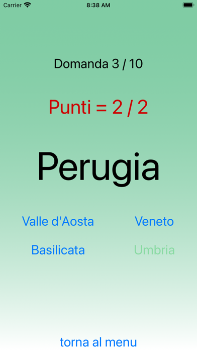 Regioni e provincie d'Italia Screenshots