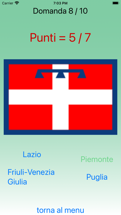 Regioni e provincie d'Italia Screenshots