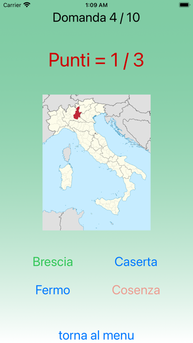 Regioni e provincie d'Italia Screenshots
