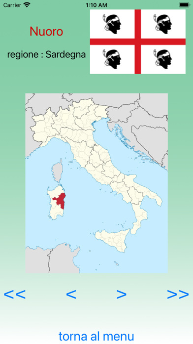 Regioni e provincie d'Italia Screenshots