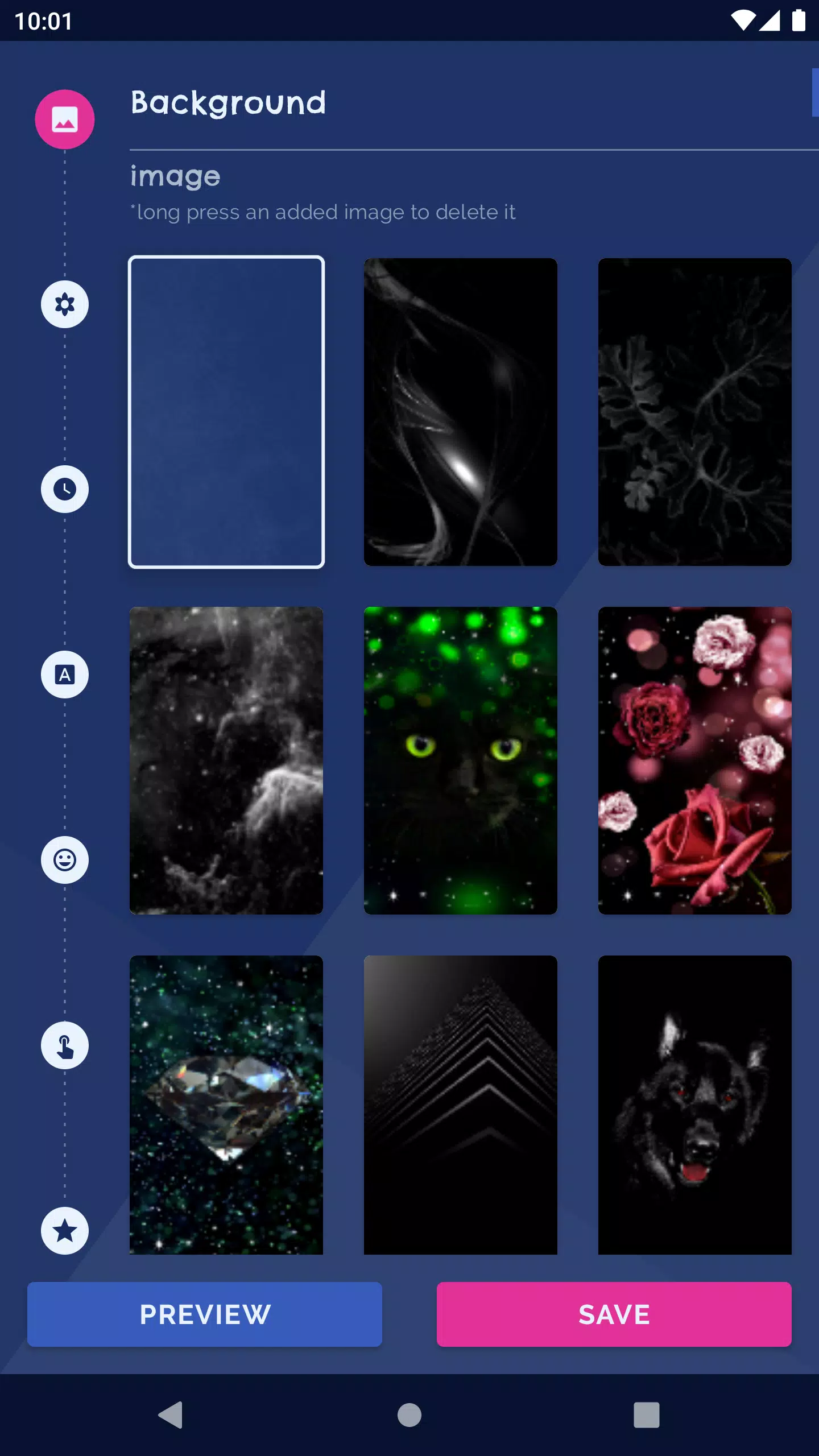 DarkMode AMOLED Live Wallpaper Screenshots