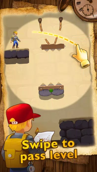 Tangkapan skrin Temple Escape - Rope Puzzle