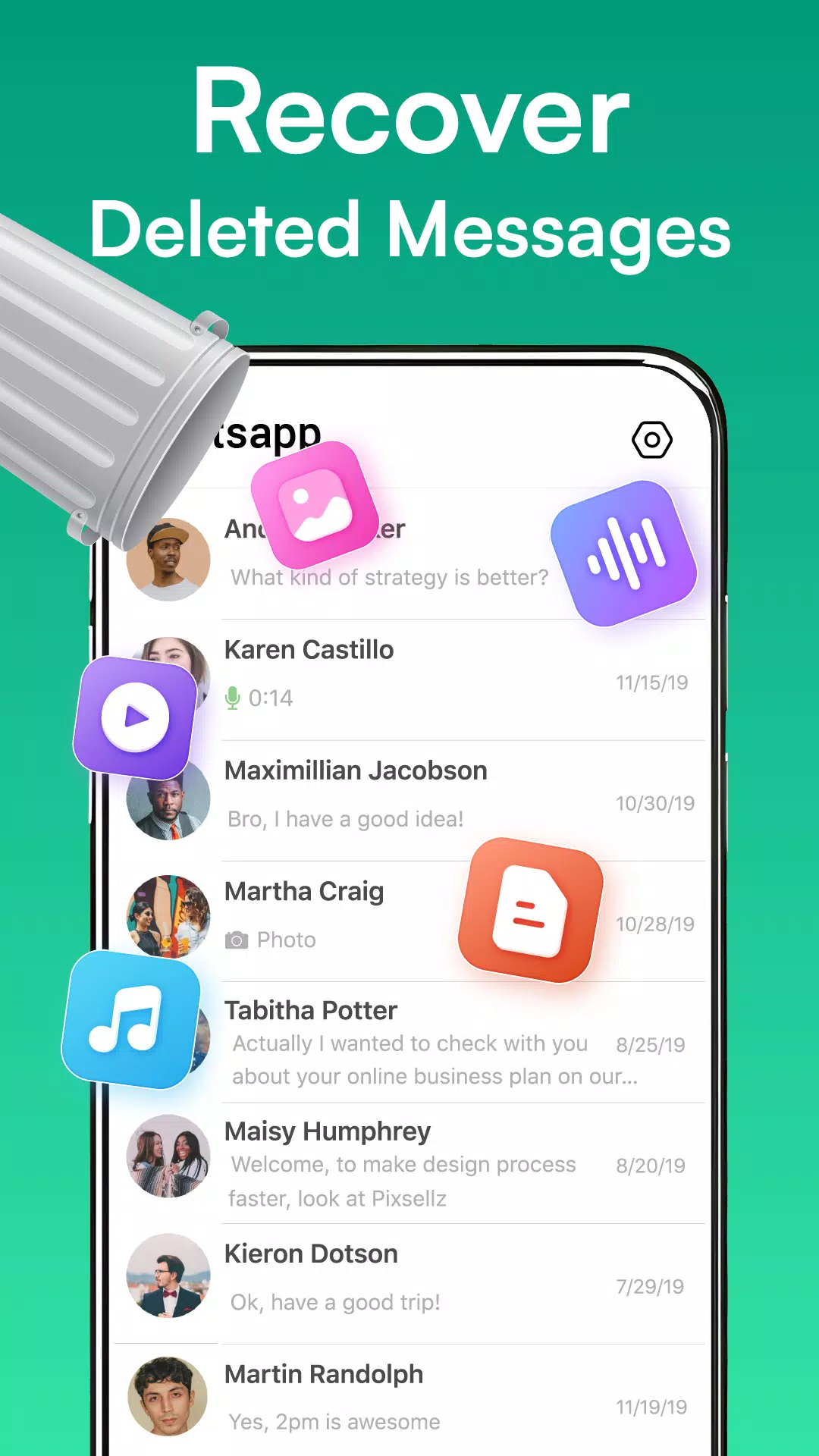 Recover Deleted Messages Screenshots