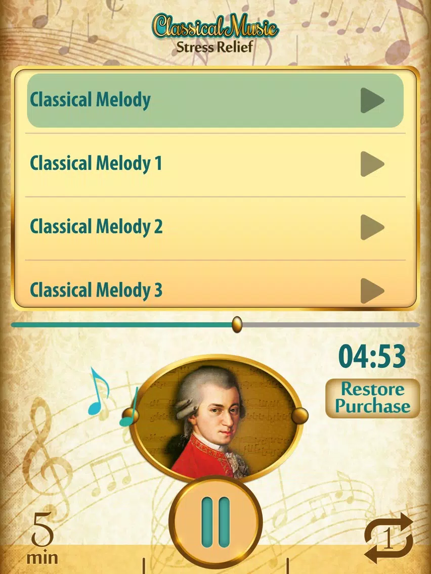 Classical Music Free Sonata Collection for Sleep iPad Screenshots