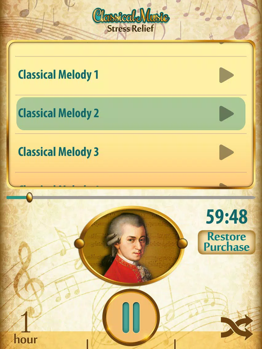 Classical Music Free Sonata Collection for Sleep iPad Screenshots