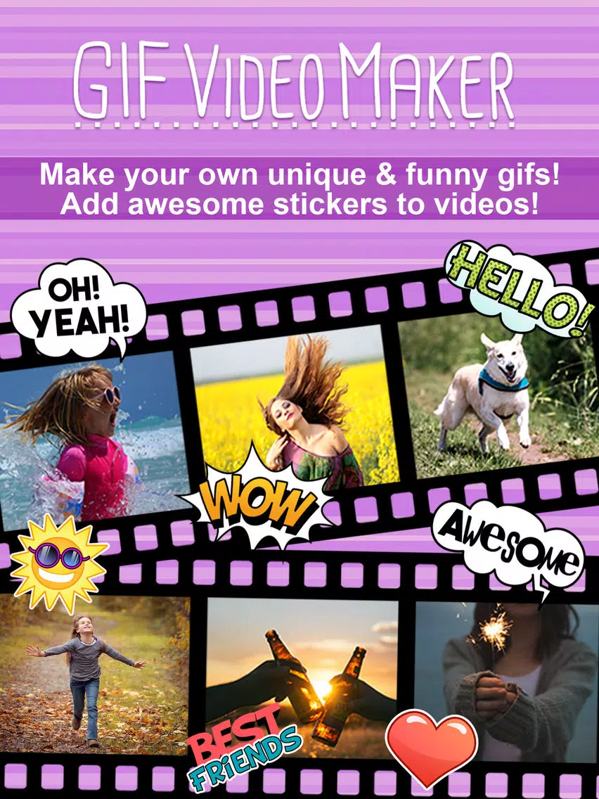 Gif Video Maker and Animator with Live Photo.s Converter & Animation.s Creator iPad Screenshots