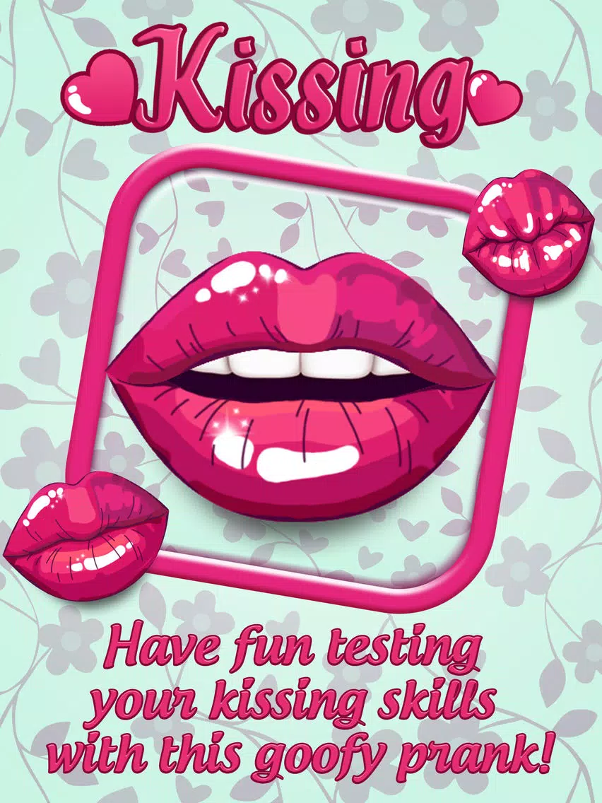 Kissing Lips Test Game - Digital Love Meter & Fun Kiss Analyzer Booth to Prank People iPad Screenshots