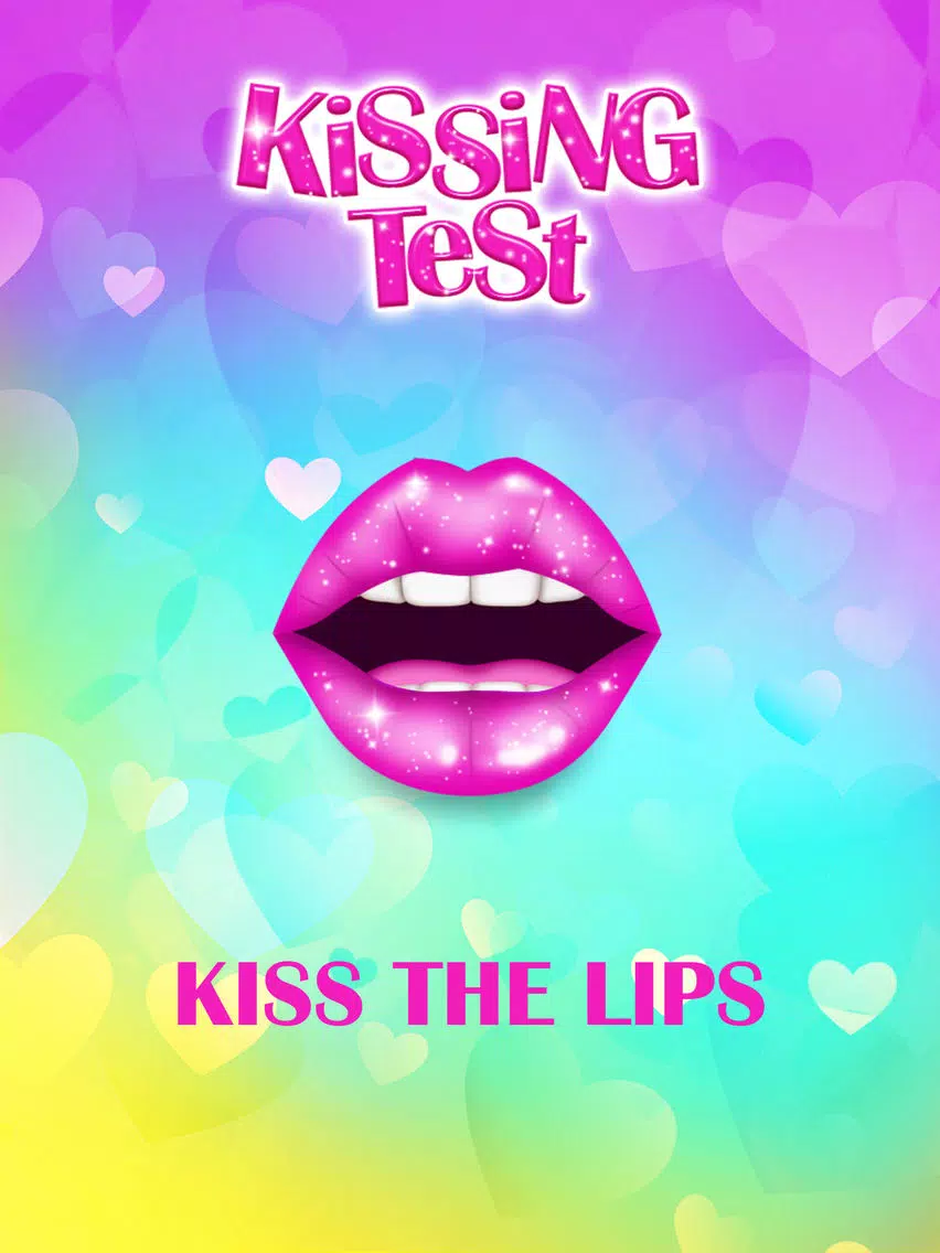 Lip Kissing Game Love Test + Analyzer Prank for Boys & Girls with Best Kiss.er Meter iPad Screenshots