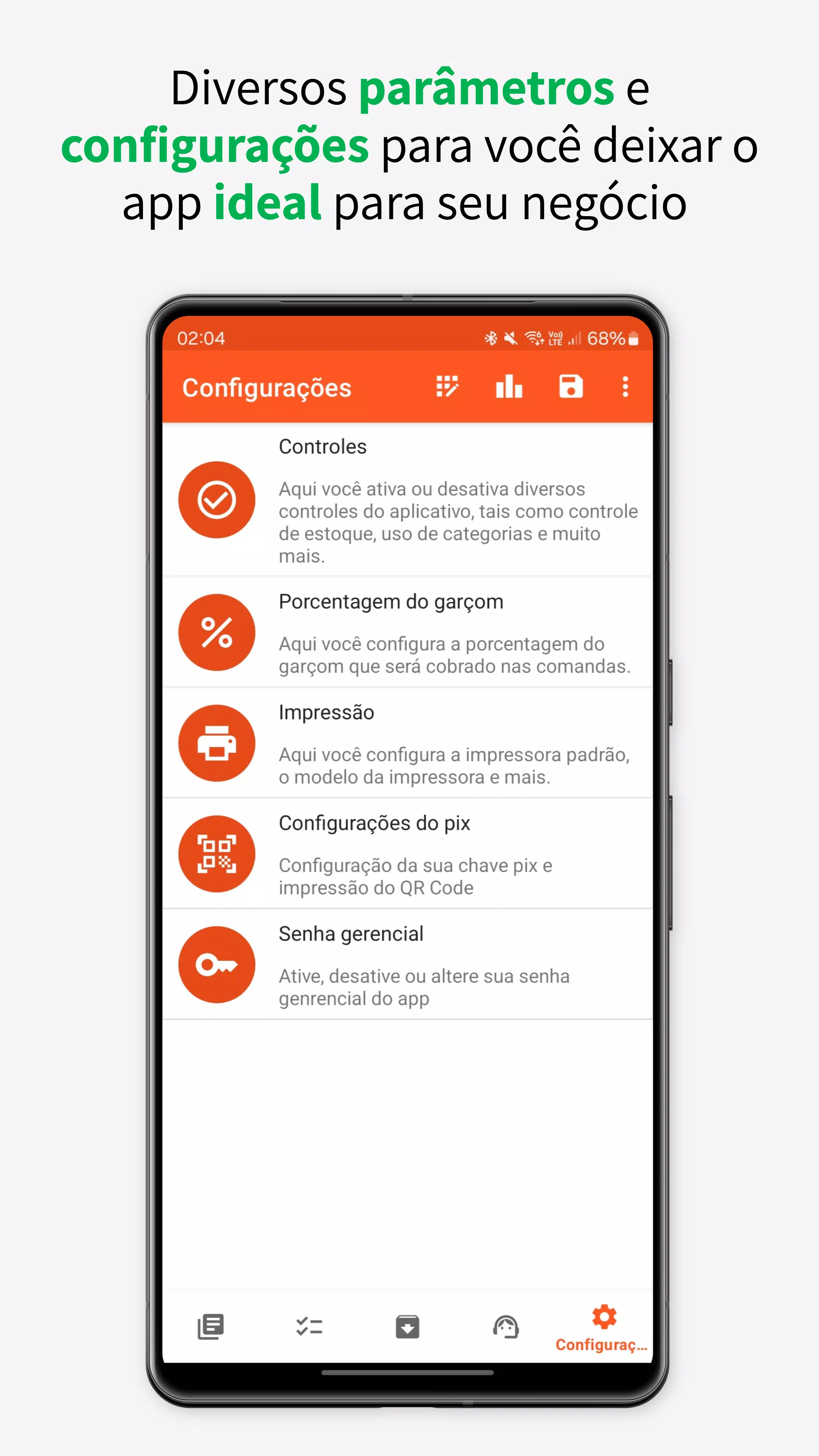 Comanda eletrônica Screenshots