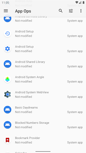 App Ops - Permission manager Screenshots