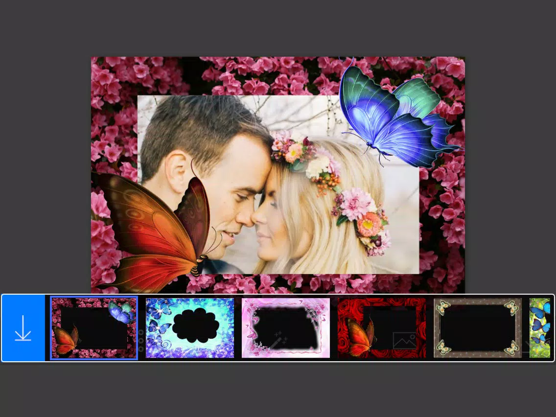 Butterfly Photo Frames - Make awesome photo using beautiful photo frames iPad Screenshots