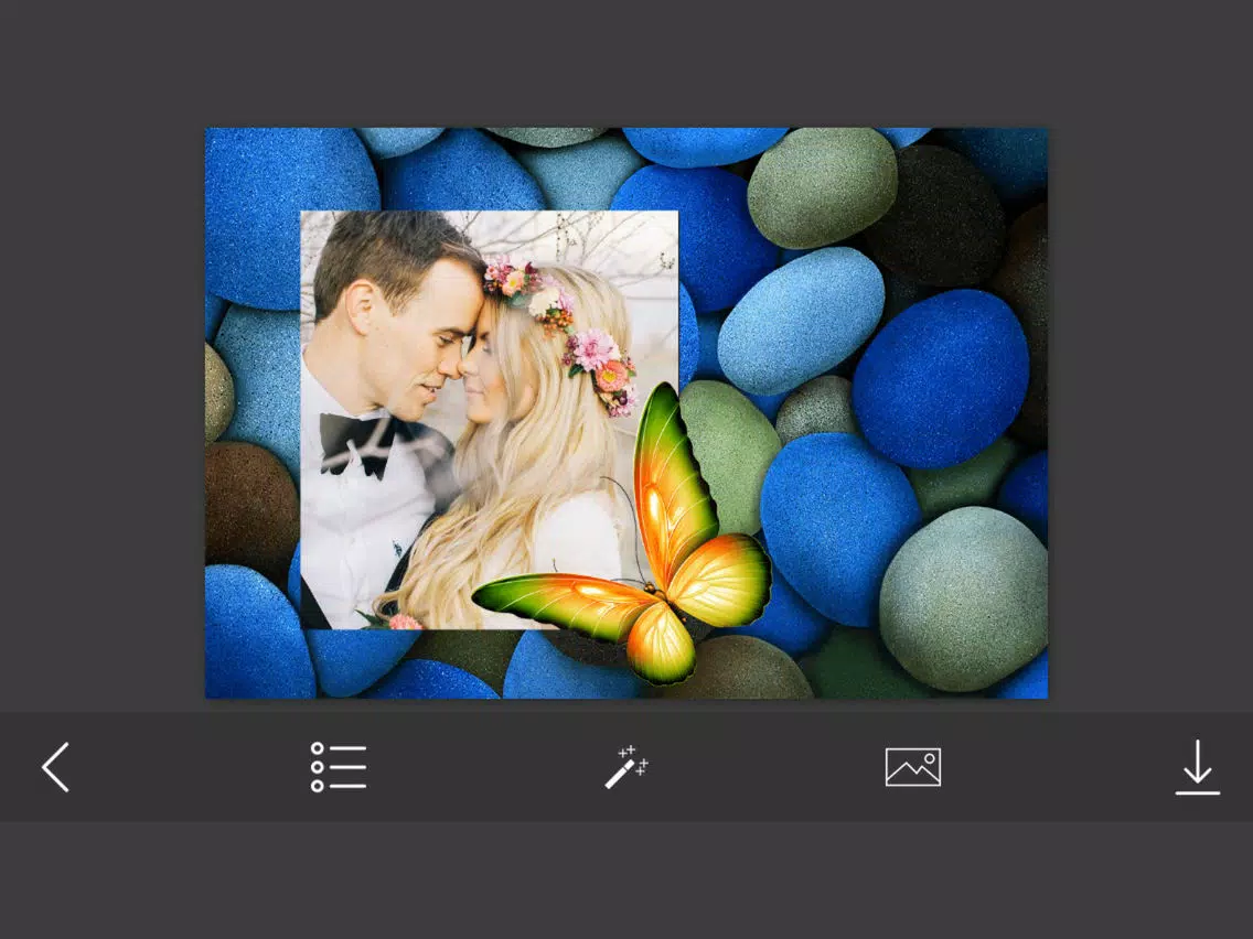 Butterfly Photo Frames - Make awesome photo using beautiful photo frames iPad Screenshots