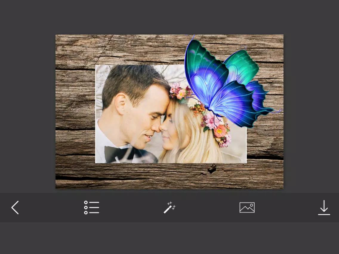 Butterfly Photo Frames - Make awesome photo using beautiful photo frames iPad Screenshots